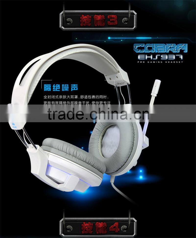 E-3lue H937 Voice Control Headphones Headset Earphones Handsfree for computer