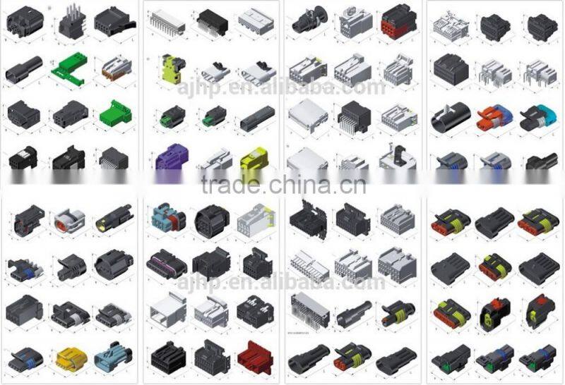 DJ3081Y-1.6-11/ 21 Deutsch series 1.6mm pitch plug 8 pin waterproof sealed electrical connector auto socket/electric wire