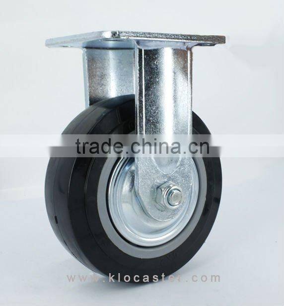 Shopping trolley wheel swivel caster