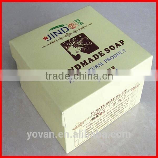 Square Soap Cardboard Box Packing Custom Wholesale