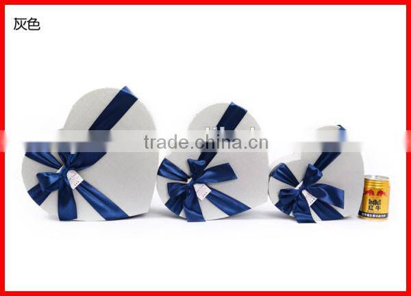 Hot Sale Bow Tie Cardboard Paper Heart Shaped Chocolate Gift Box Manufacturer China