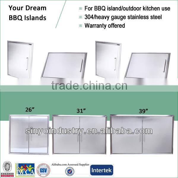 Modular outdoor kitchen system