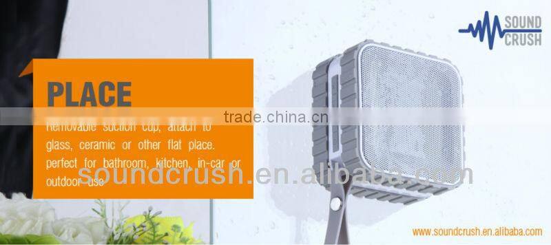 new products 2014, China factory best quality mini size waterproof bluetooth speaker