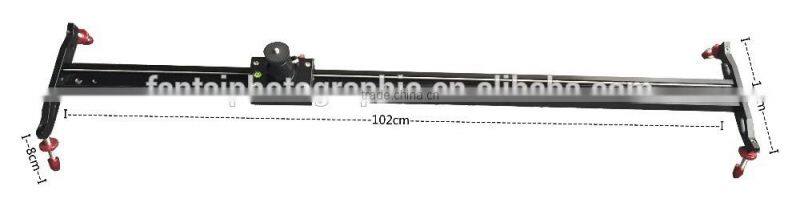 Aluminum Video Metal Wieldy Motorized Camera Slider For Video DSLR