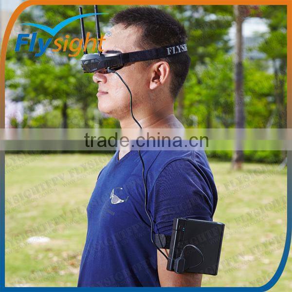H1740 Flysight RC FPV AIO Goggles 5.8G 32CH Frequency Picture in Picture Function & HDMI Glass Video Receiver