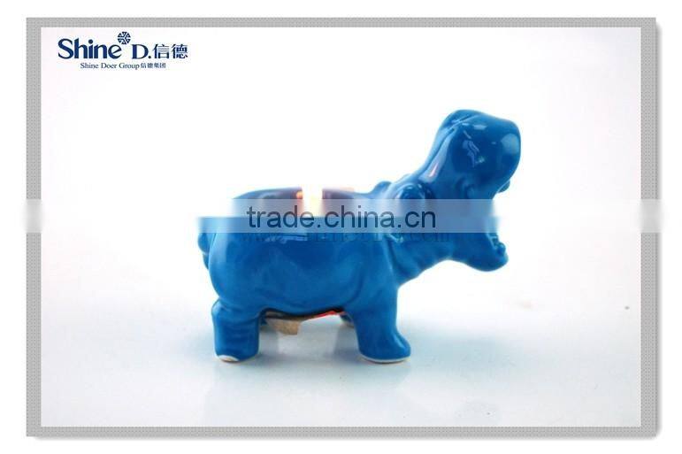 polyresin crafts turtle shaped mini tea light candle holder for interior decoration