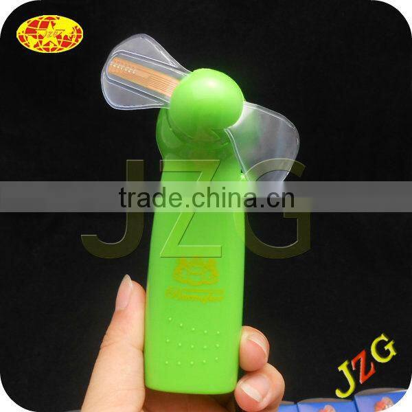 Battery-Operated Message Flashing Led Mini Fan Led Fan