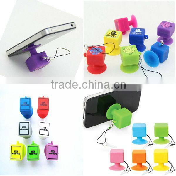 Brand new silicone mobile phone holder for car/funny cell phone holder for desk/mobile phone display holder