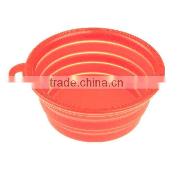 High quality hotsell folding silicone pet feeders pet bowls