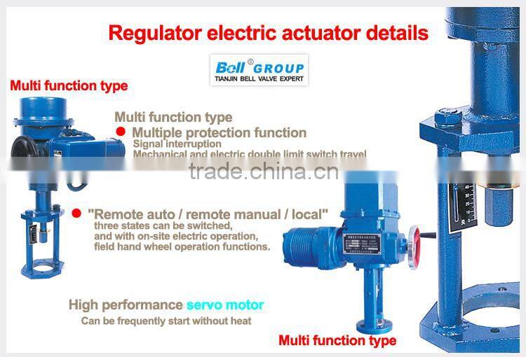 ductile iron 2-way electric flow control valve