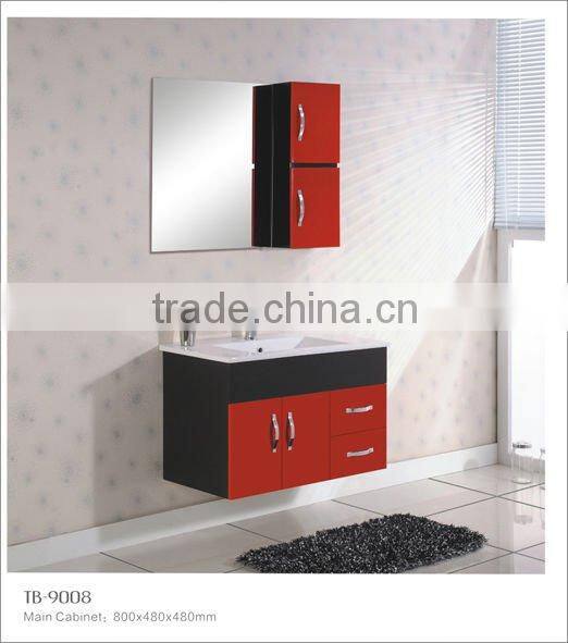 cheap price simple white corner bathroom cabinet