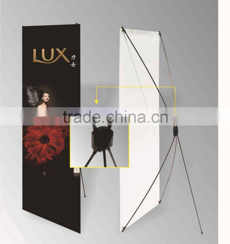 Folding X banner stand with cheap price
