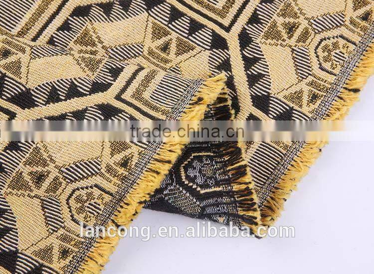Famous Brand high quality geometric pattern sofa fabric
