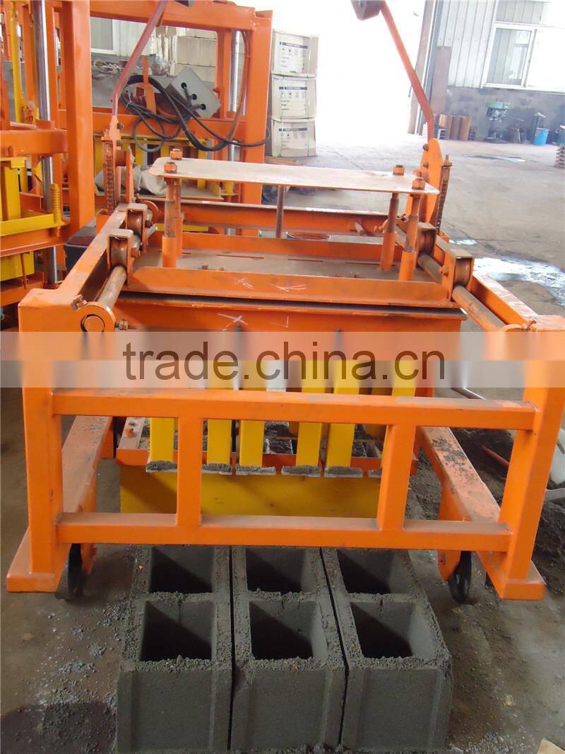 Hot sale! Small QMY4-45 Egg layer concrete block Machine with diesel engine power (QMR4-45)