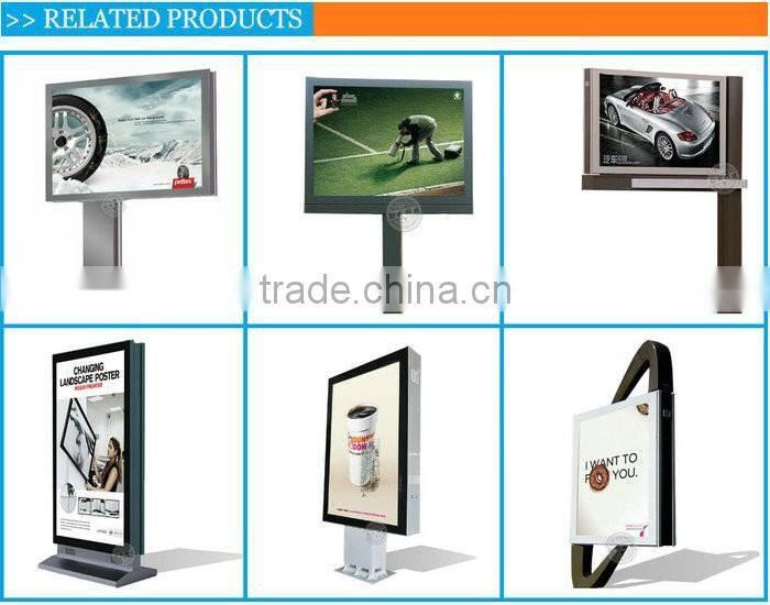 250 Aluminum Double LED Outdoor Advertising Light Box