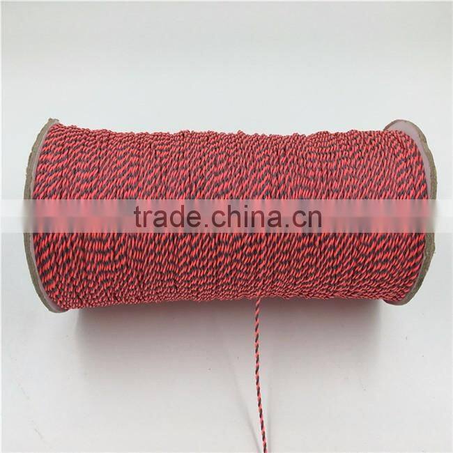 Wholesale High Quality 1.5mm Simulation Cotton Double-Color Twisted Rope