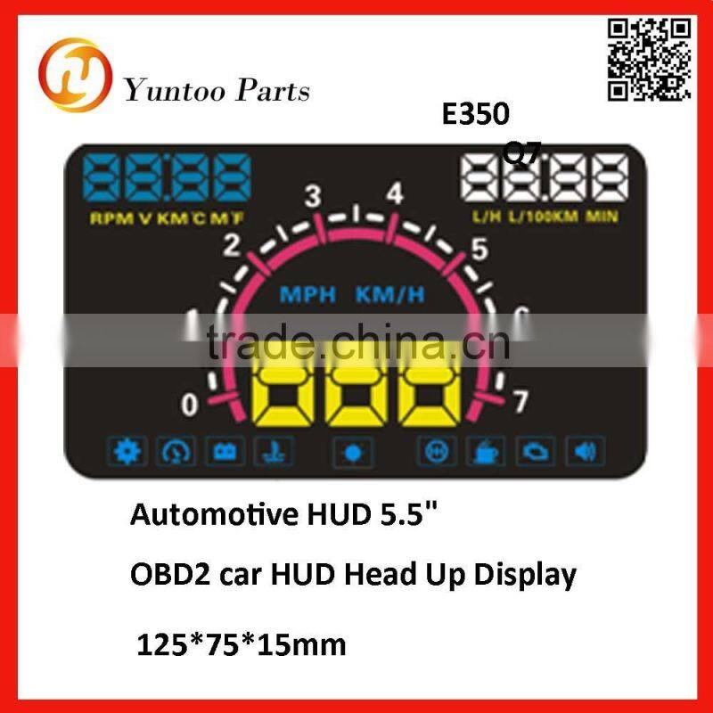 car automobile hud OBD2 car HUD Head Up Display X5