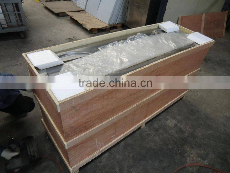 Fedex to Worlwide New Style -30 C degree Fried Icecream/ ice rolls Machine