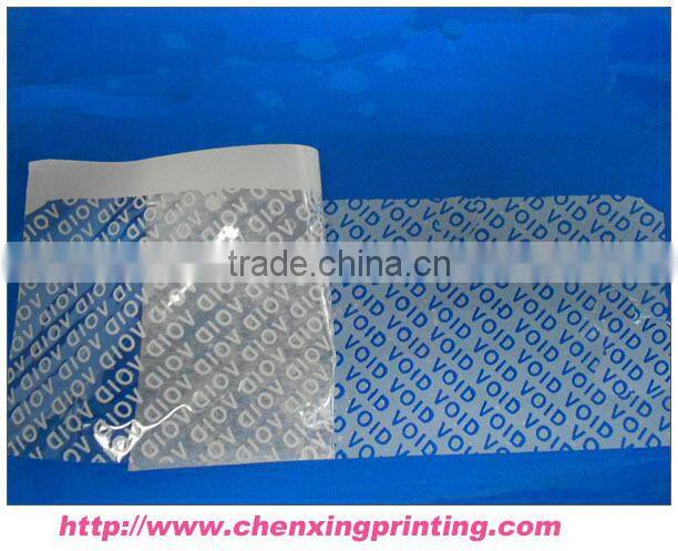 Eco-friendly Non-toxic OEM permanent Paper Custom retail Adhesive Sticker