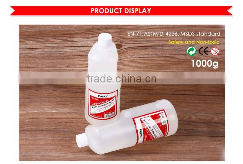 1000G Clear Liquid Glue/Stationery Liquid Glue