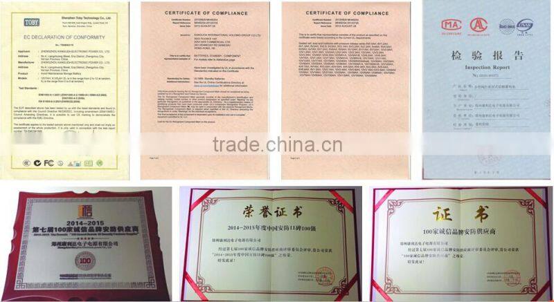 Sealed type free maintenance type 6v 2.3ah 2.5ah battery