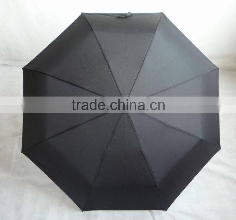 2 folding umbrella with curved rubber handle