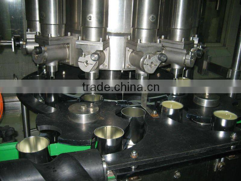 Packing in tin of 390g Evaporated milk