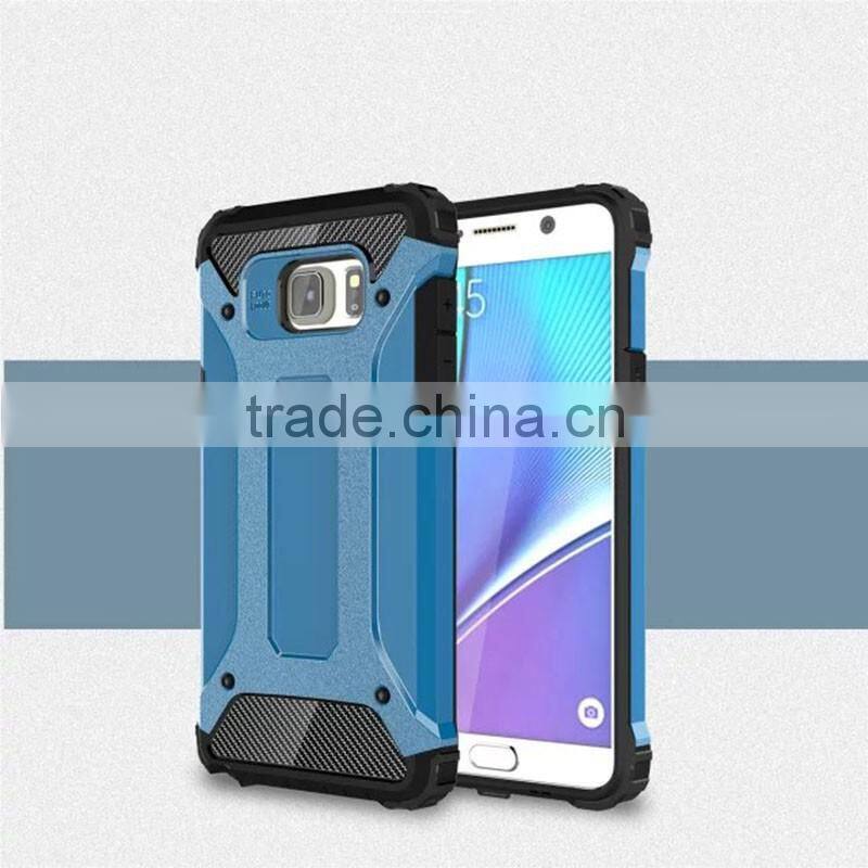 Hybrid Armor Style Dual Layer Rugged TPU+PC Case cover for Samsung note 5, for Samsung Note 5 Combo Case