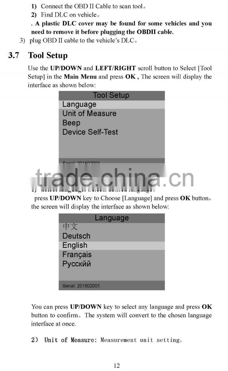 Car detector fault diagnostic scanner car diagnostic scanner universal