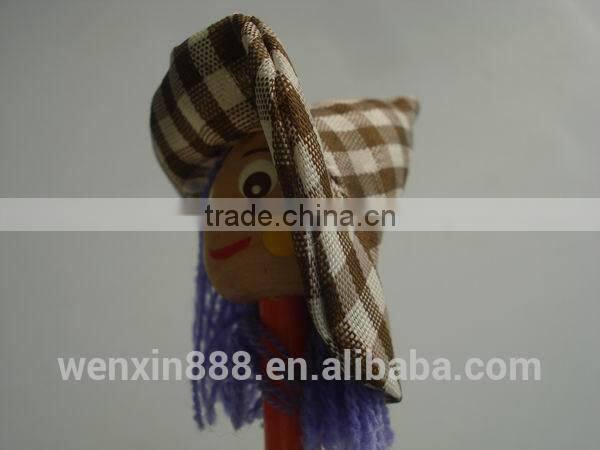 custom design magic puppet pencil for promotion