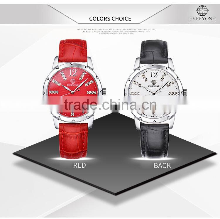 Factory wholesale luxury diamond tonneau classic fashion origin quartz women watch