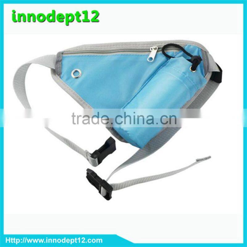Ripstop polyester 2.5L waterproof bottle holder cooler bag with shoulder strap