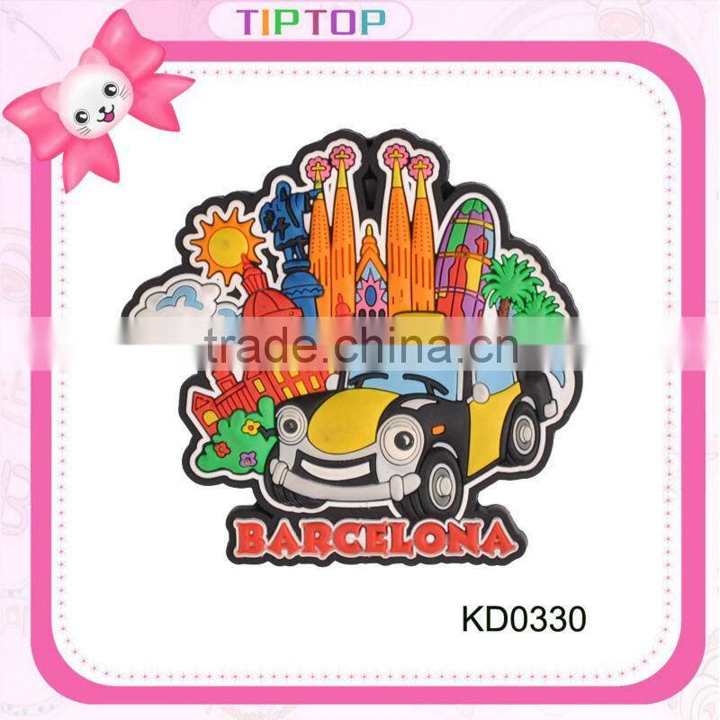 Spain 3D Soft PVC Giveaway Fridge Magnet