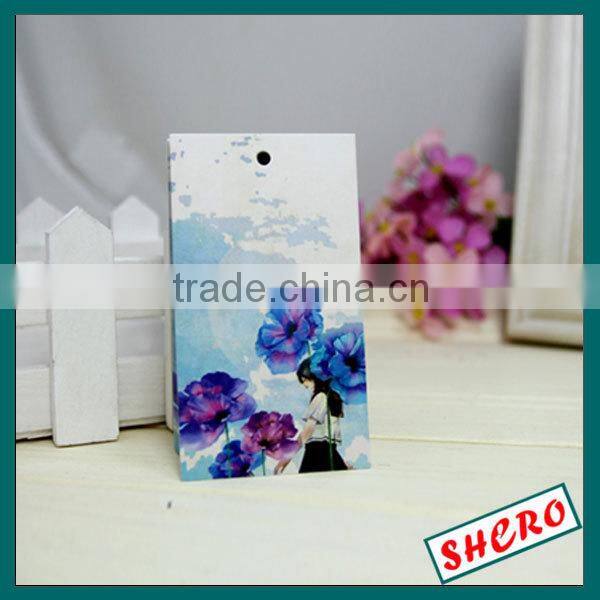 fashion hang tag and label for garment