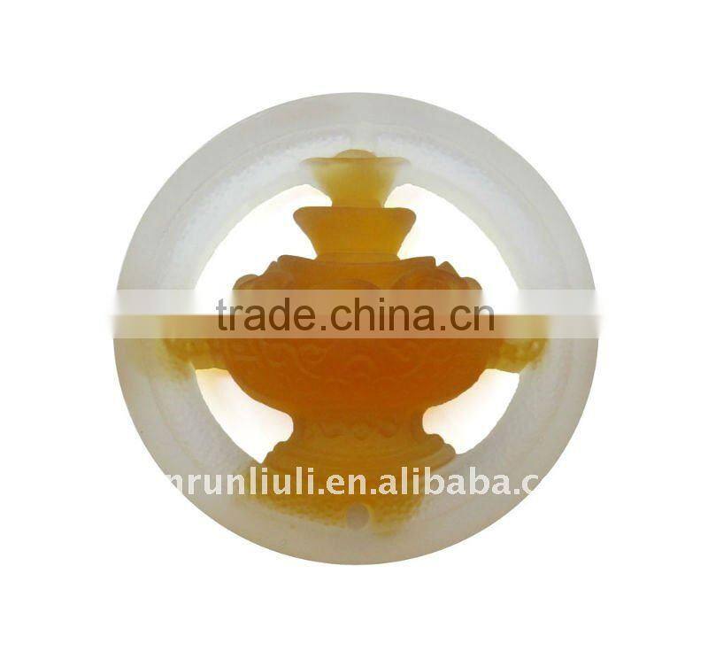 crystal home ornament -- chinese pig dragon---BC010