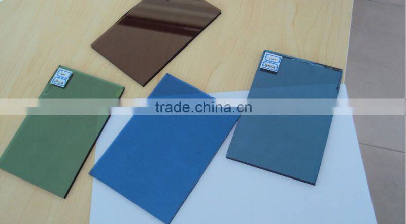 electric window tint glass / float glass price/colored and tinted glass