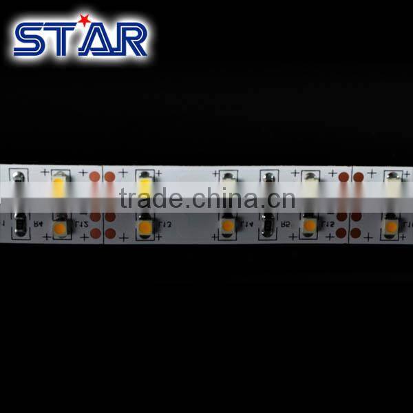 24v 3528 60led 2.4w warm white IP20 non waterproof led tape lights for indoor decoration