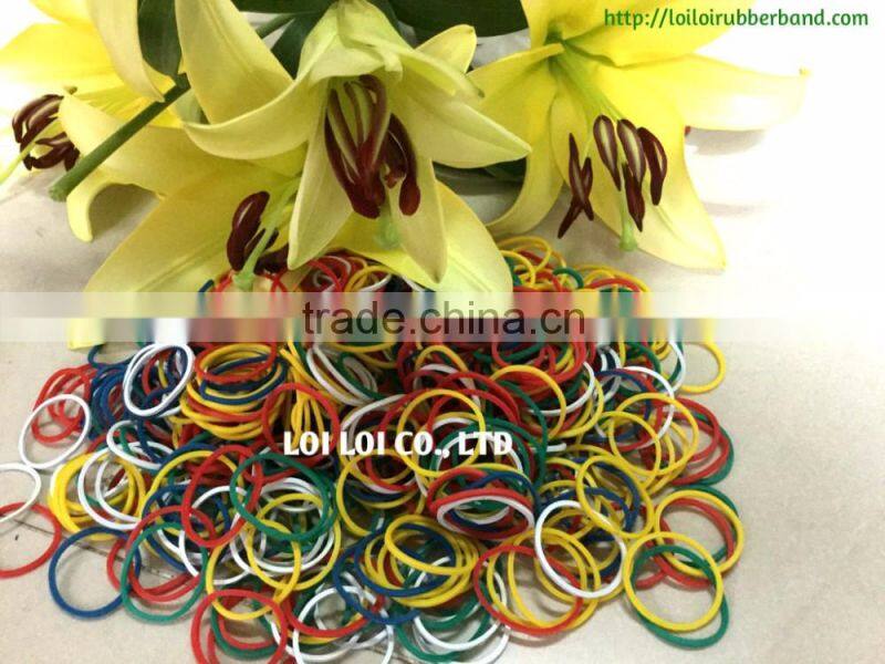 Rubber band tie flower / High quality elastic rubber band / The BEST wholesale for Europe