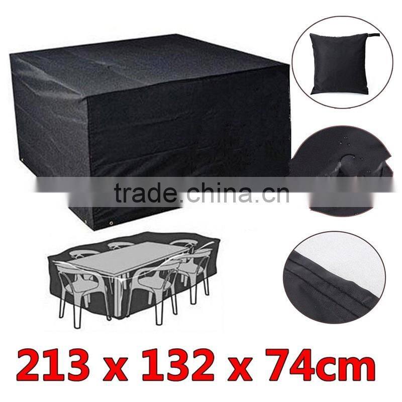Patio Furniture Cover. Garden Small Round Table Weather Protection Polyethylene Cover