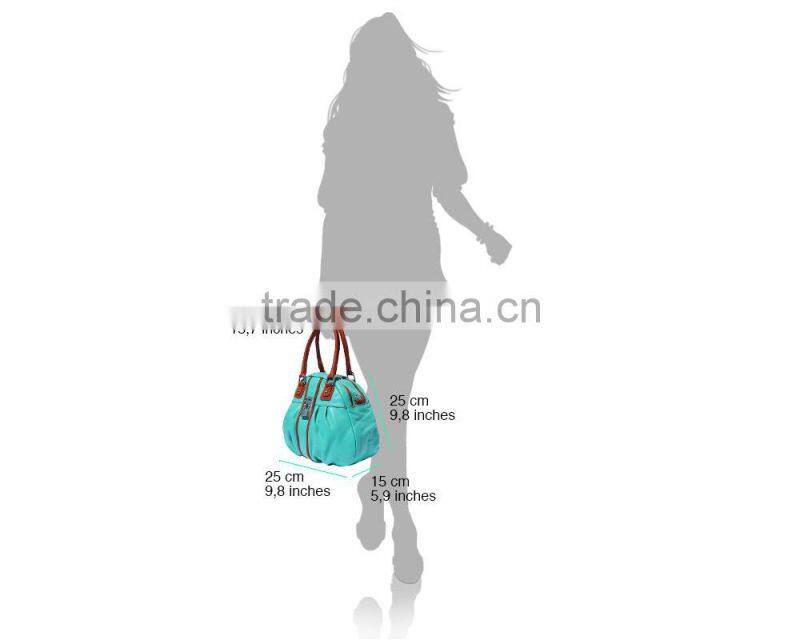 Handbag with long and adjustable strap handbags italian bags genuine leather florence leather fashion