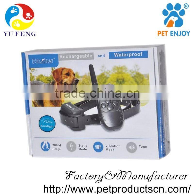 dog training collar with remote waterproof electric dog training equipment