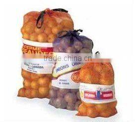 Leno mesh bag for vegetables and fruits with cheap price