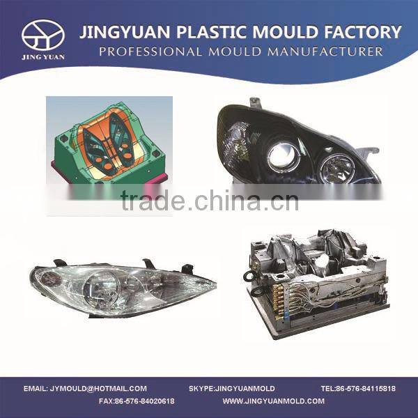 Durable Injection car corner light mould / Plastic corner lamp base mould / Plastic width light moulding