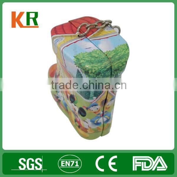 2015 Popular High Quality shoes shape Christmas Tin Boxes