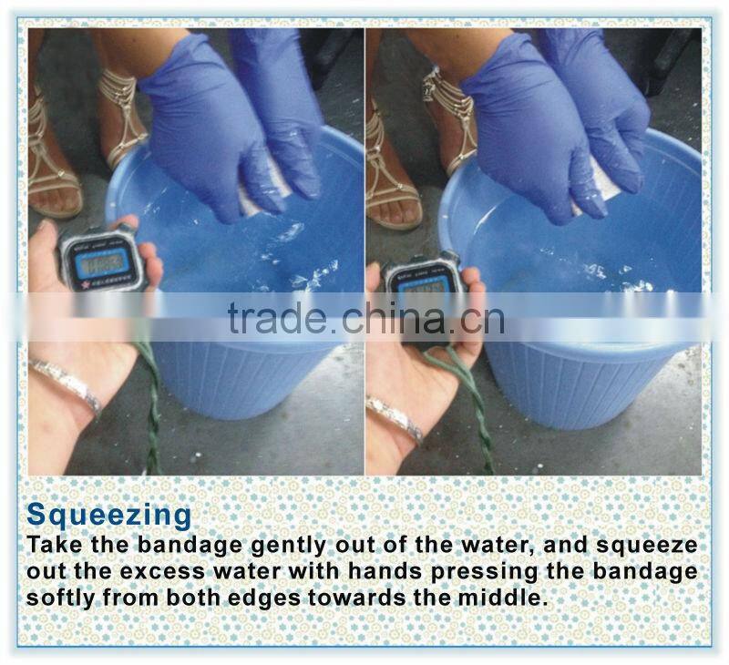 Color Gypsum Gause Plaster Bandage