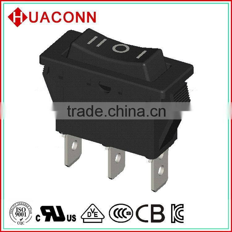 HS9-C2-02Q200-BB07 OEM most popular black poles rocker switch