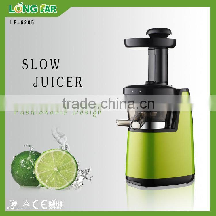 High quality PEI screw 150w 65RPM AC motor slow juicer extractor ,cold press juicer,slow juicer