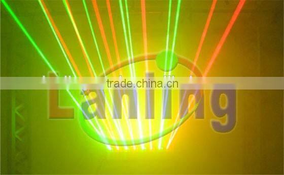8-Head Moving-Head Fat-Beam Laser Curtain disco laser lighting