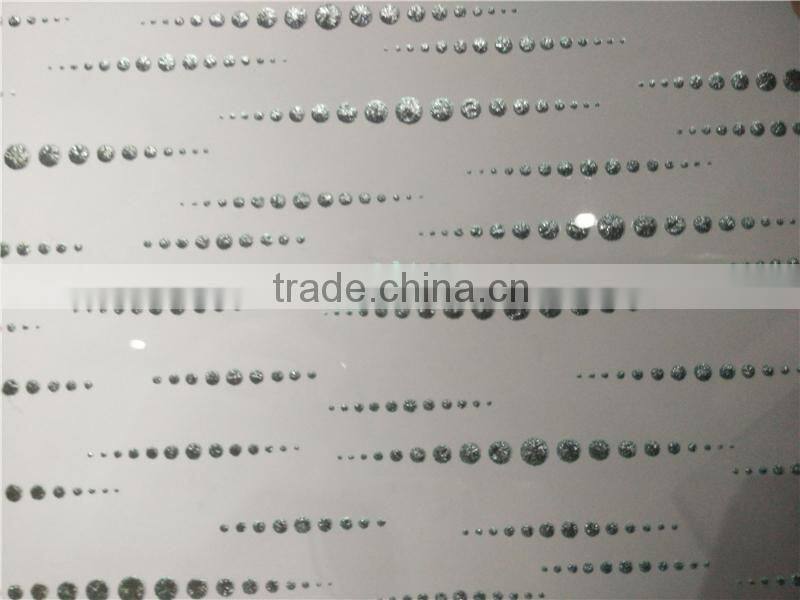4-8mm Clear And Tinted Building Decorative Acid Etched Glass