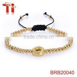 jewelry gold mens womens cross beads for bracelets brass 316l stainless steel bracelet bangle